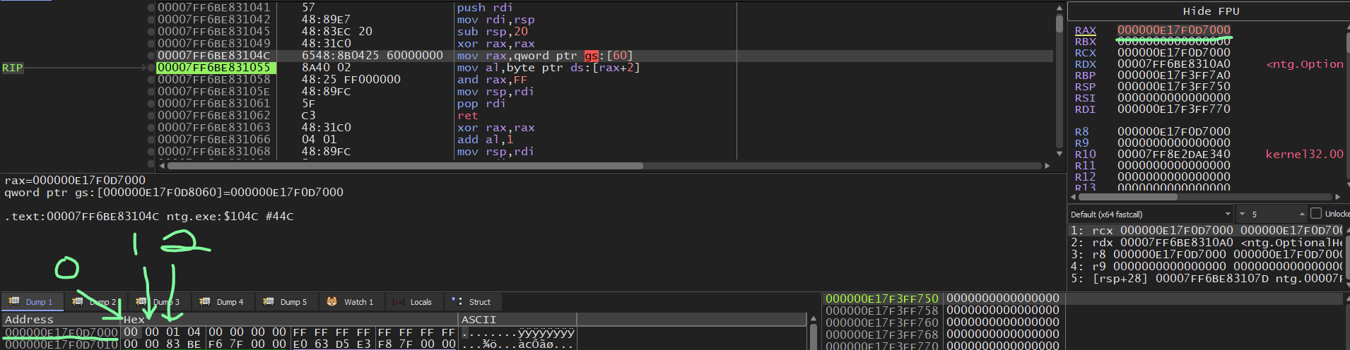 0x1-Dump